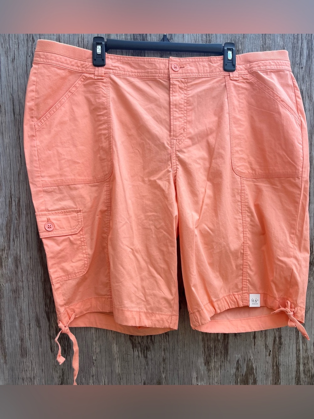 St. John's Bay Papaya Punch Casual Shorts